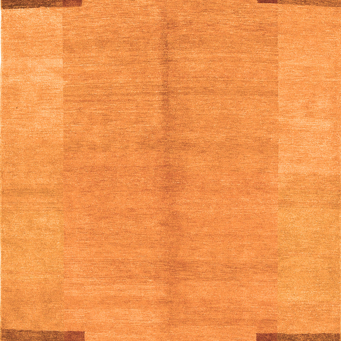 Abstract Orange Contemporary Rug, con353org