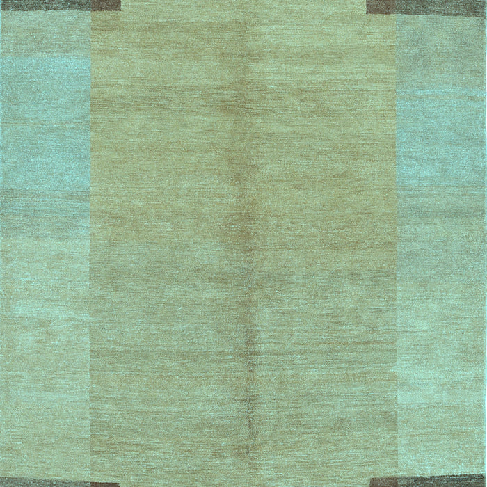 Abstract Light Blue Contemporary Rug, con353lblu