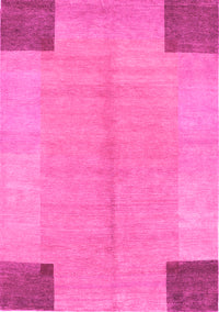 Abstract Pink Contemporary Rug, con353pnk