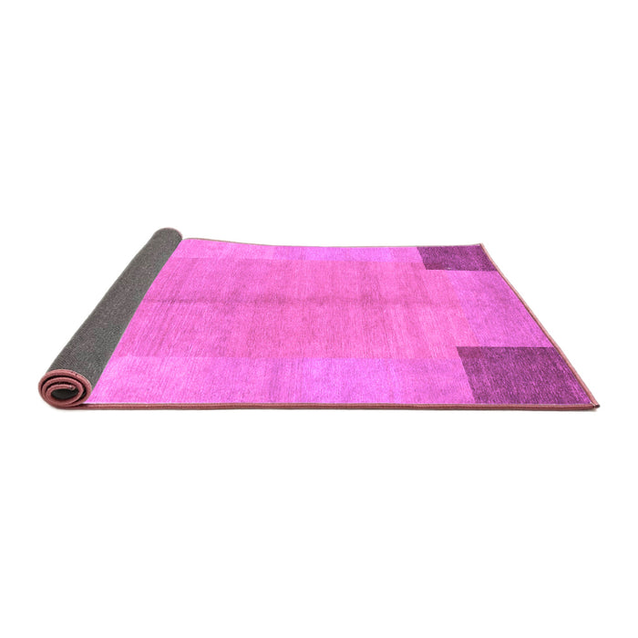 Sideview of Abstract Purple Contemporary Rug, con353pur