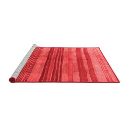 Contemporary Red Washable Rugs
