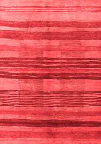 Abstract Red Contemporary Rug, con354red