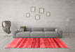 Contemporary Red Washable Rugs