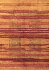 Abstract Brown Contemporary Rug, con354brn