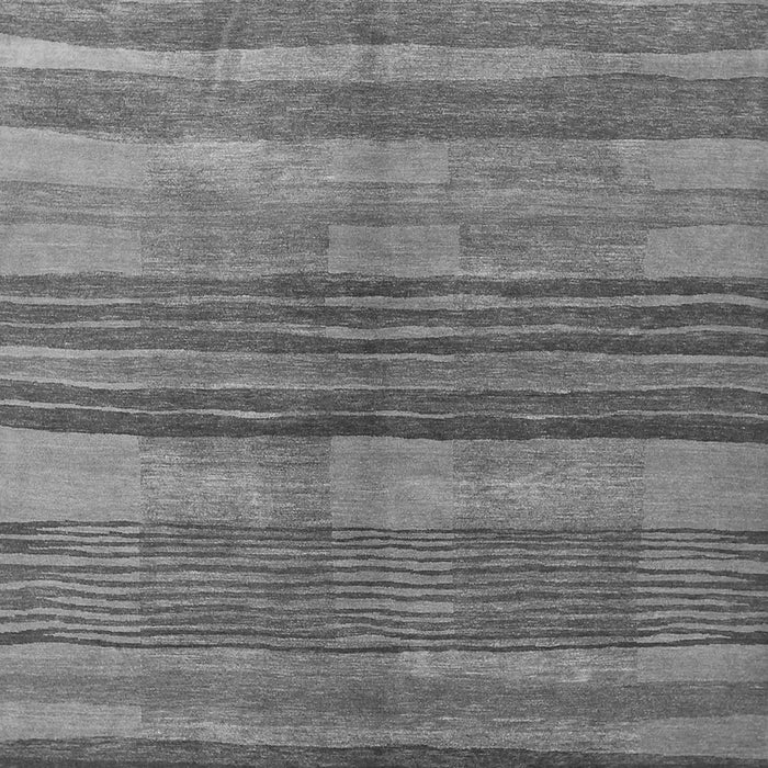 Serging Thickness of Machine Washable Abstract Gray Contemporary Rug, wshcon354gry