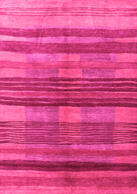 Abstract Pink Contemporary Rug, con354pnk