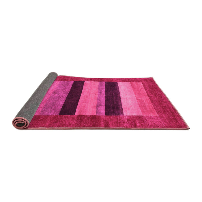 Sideview of Abstract Pink Contemporary Rug, con355pnk