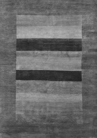 Abstract Gray Contemporary Rug, con355gry