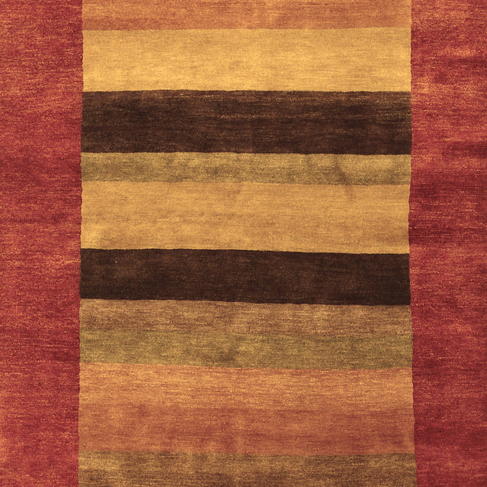 Abstract Brown Contemporary Rug, con355brn