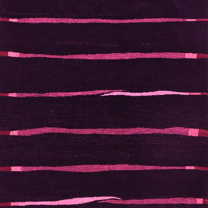 Machine Washable Abstract Pink Contemporary Rug, wshcon356pnk