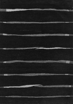 Abstract Gray Contemporary Rug, con356gry