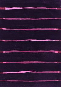 Abstract Purple Contemporary Rug, con356pur