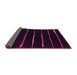 Sideview of Abstract Pink Contemporary Rug, con356pnk