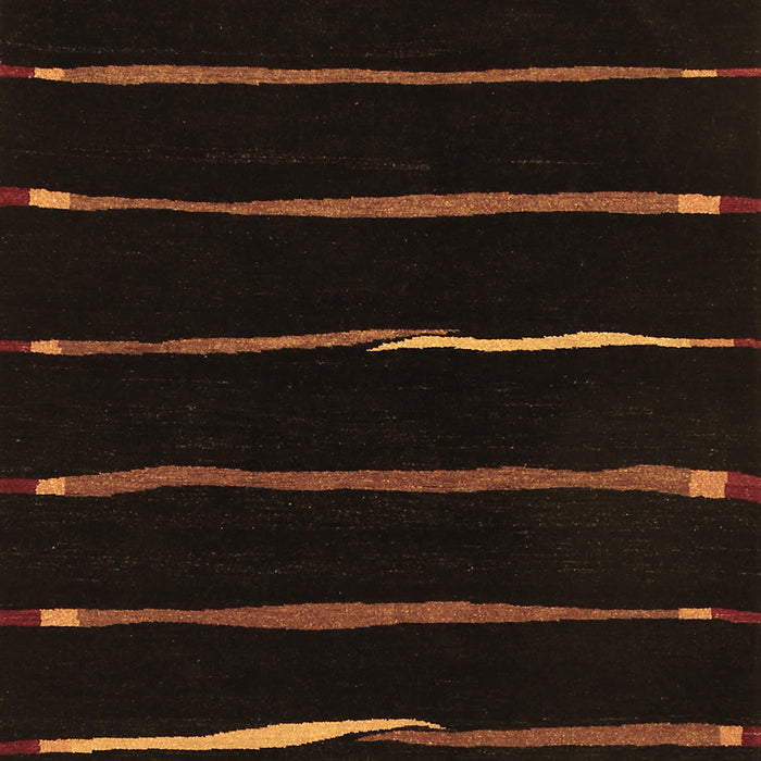 Abstract Brown Contemporary Rug, con356brn