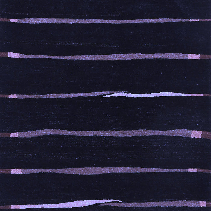 Machine Washable Abstract Blue Contemporary Rug, wshcon356blu