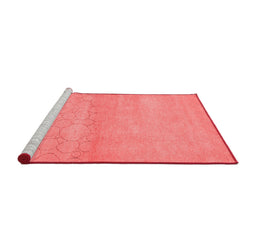 Contemporary Red Washable Rugs