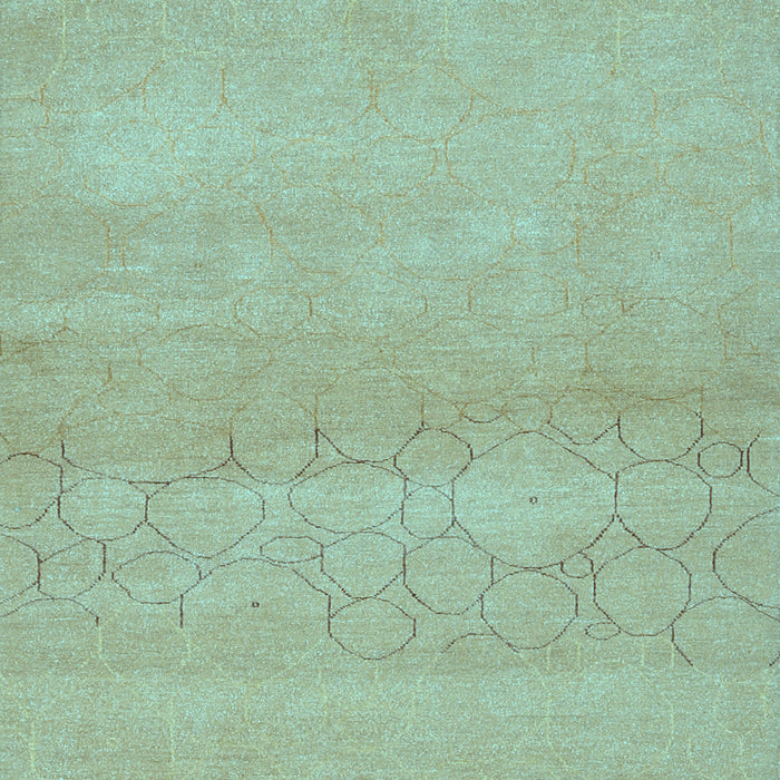 Abstract Light Blue Contemporary Rug, con357lblu