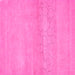 Square Abstract Pink Contemporary Rug, con357pnk