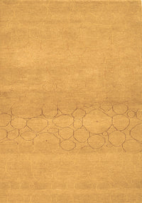 Abstract Brown Contemporary Rug, con357brn