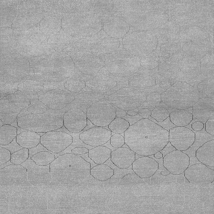 Serging Thickness of Machine Washable Abstract Gray Contemporary Rug, wshcon357gry