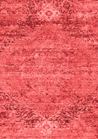 Abstract Red Contemporary Rug, con358red