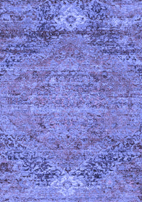 Abstract Blue Contemporary Rug, con358blu