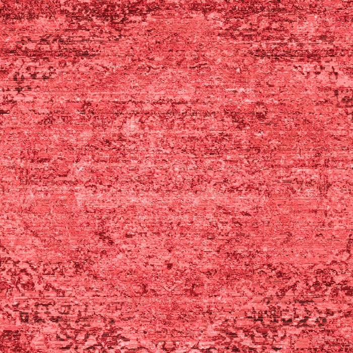 Machine Washable Abstract Red Contemporary Rug, wshcon358red