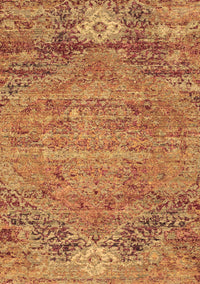 Abstract Brown Contemporary Rug, con358brn