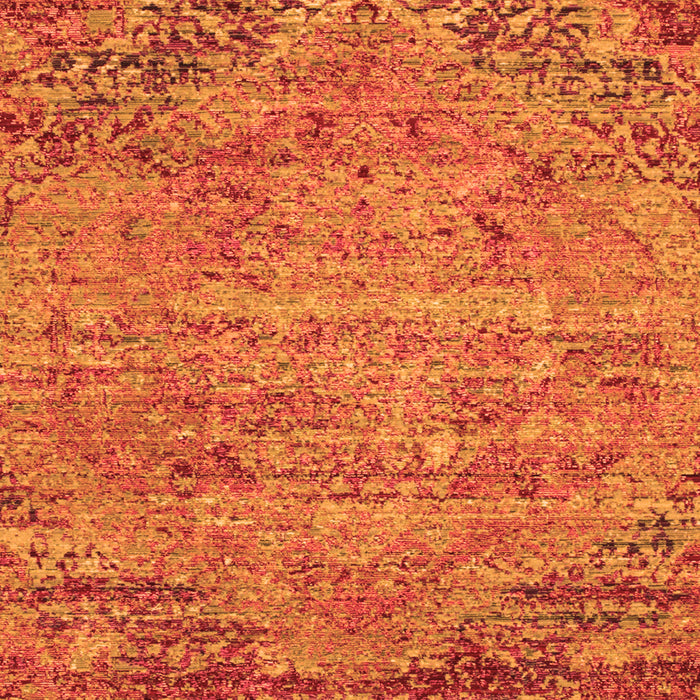 Serging Thickness of Machine Washable Abstract Orange Contemporary Area Rugs, wshcon358org