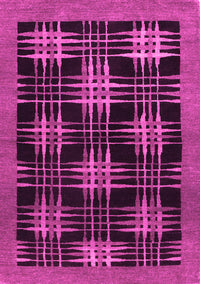 Abstract Pink Contemporary Rug, con359pnk