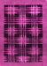 Abstract Pink Contemporary Rug, con359pnk