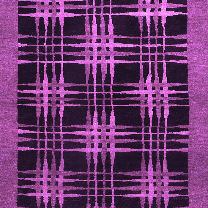 Abstract Purple Contemporary Rug, con359pur