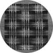 Machine Washable Abstract Gray Contemporary Rug, wshcon359gry