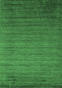 Abstract Emerald Green Contemporary Rug, con35emgrn