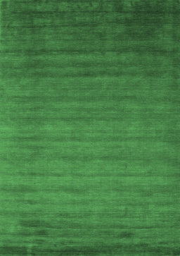 Abstract Emerald Green Contemporary Rug, con35emgrn