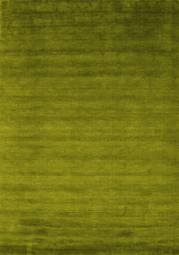 Abstract Yellow Contemporary Rug, con35yw