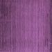 Square Abstract Purple Contemporary Rug, con35pur