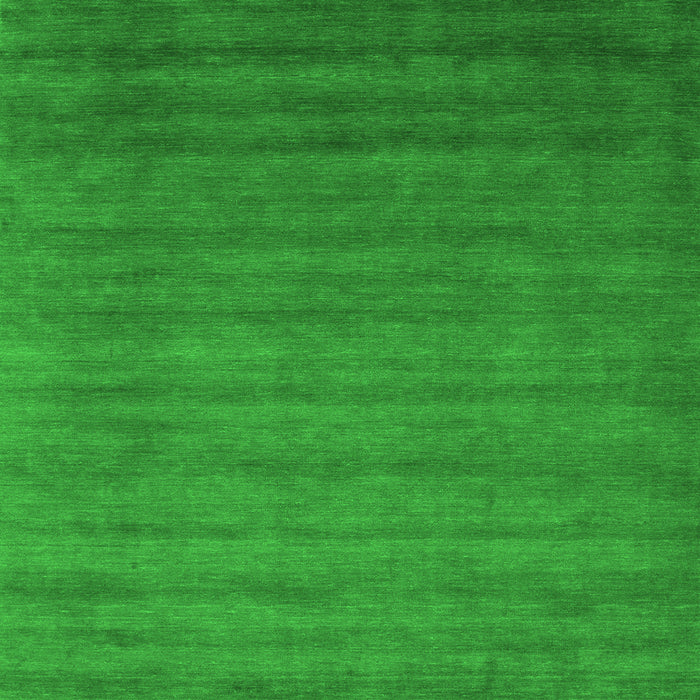 Serging Thickness of Machine Washable Abstract Green Contemporary Area Rugs, wshcon35grn