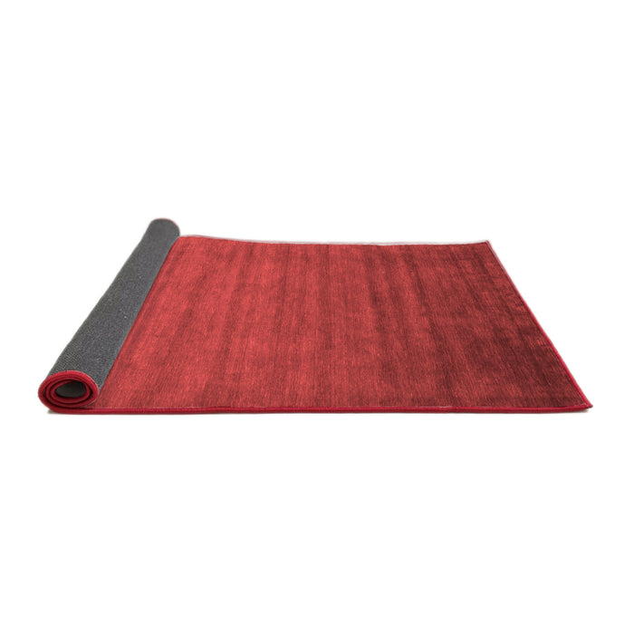 Abstract Red Contemporary Area Rugs