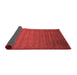 Abstract Red Contemporary Area Rugs