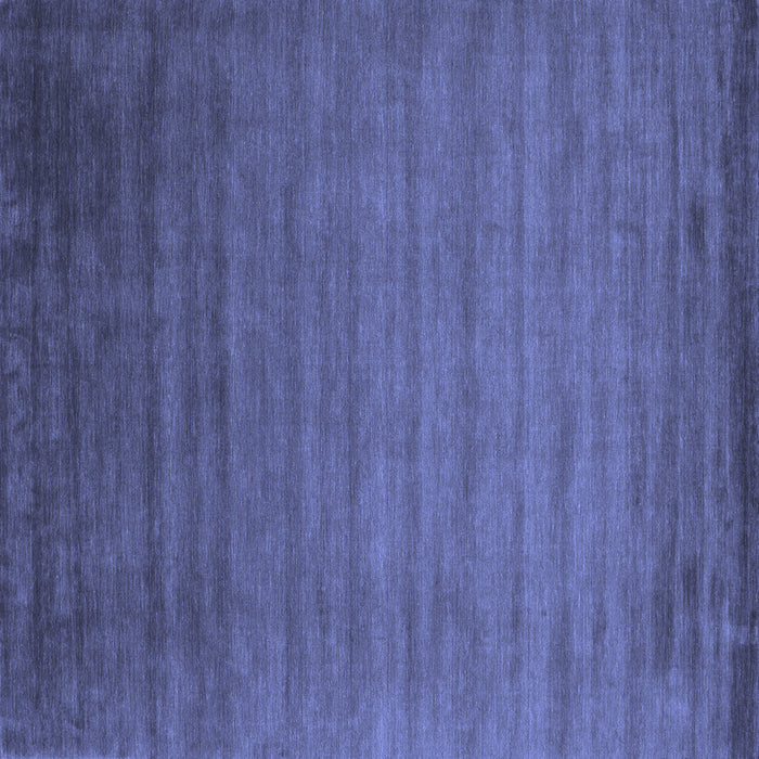 Square Abstract Blue Contemporary Rug, con35blu