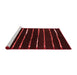 Contemporary Red Washable Rugs