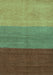 Machine Washable Abstract Turquoise Contemporary Area Rugs, wshcon362turq