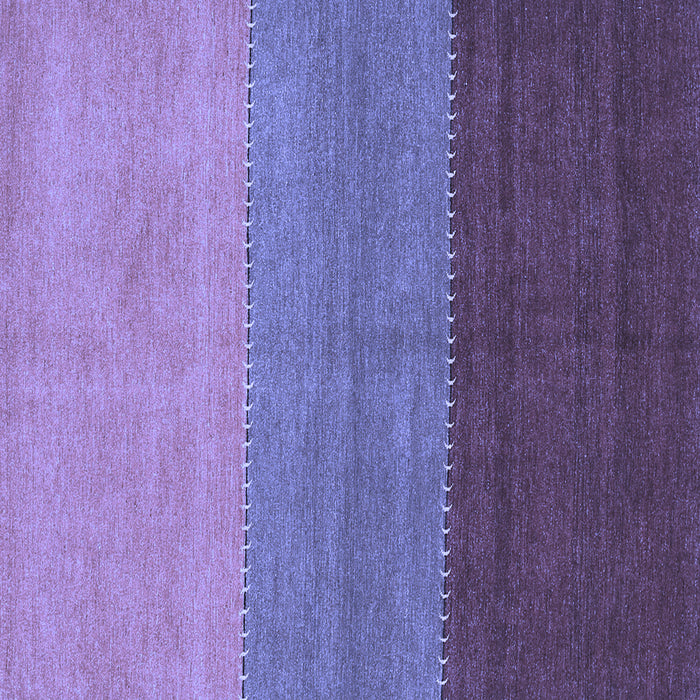 Square Machine Washable Abstract Blue Contemporary Rug, wshcon362blu