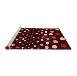 Contemporary Red Washable Rugs