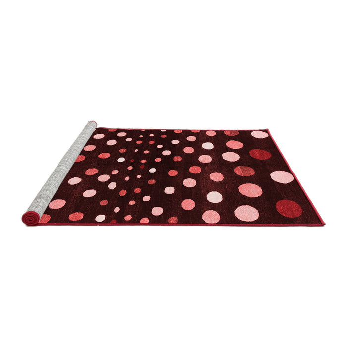 Contemporary Red Washable Rugs