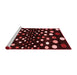 Contemporary Red Washable Rugs