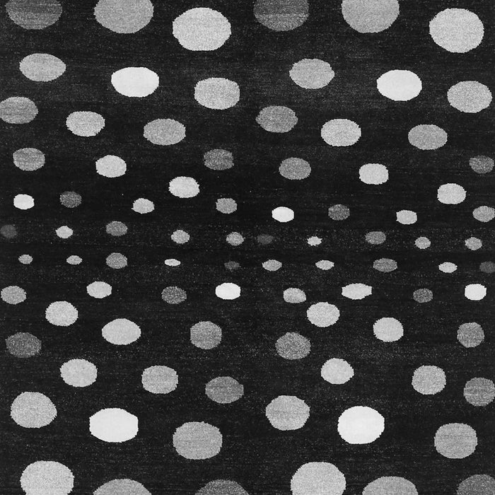 Serging Thickness of Machine Washable Abstract Gray Contemporary Rug, wshcon363gry