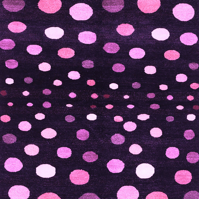 Machine Washable Abstract Purple Contemporary Area Rugs, wshcon363pur