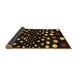 Sideview of Abstract Brown Contemporary Rug, con363brn